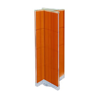 Azar Displays Pegboard Floor Display Pinwheel Spinner, 16" x 60", Orange (700420-ORG)-Orange plastic