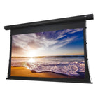 Elunevision 92" 16:9 Reference 4K Acoustic Weave Tab Tension Motorized Screen-Electric projection screen