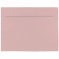JAM Paper Booklet Envelopes - 9" x 12" - Light Baby Pink - 25 Pack -Colour: Light Baby Pink