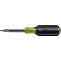Klein Tools 10-In-1 Screwdriver / Nutdriver, 7-3/4" L, Cushion Grip Handle - 3 Pack-Screwdriver/Hex Key Type: Screwdriver