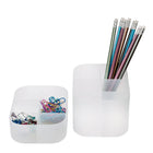 Gry Mattr 6-Compartment Storage Box - Large 5.91"L x 4.33"W x 3.35"D-Frosted