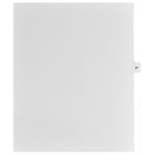 Mark Maker Legal Tabs - Letter Size - White - 1/15th cut - 25 tabs per package - 5 packages Pack - Number 67-White Single Tabs