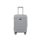 Air Canada Optimum 20" Hardside Carry-on Luggage - Spinner - Light Grey-Constructed in Polypropylene