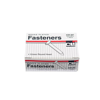 Charles Leonard Brass-Plated Paper Fasteners 1", 1200/Pack (CHL4RBP)-Round head fastener, 1" shank