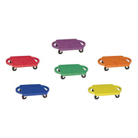 Champion Sports 6 Piece Standard Scooter With Handles-Assorted (Blue/green/orange/purple/red/yellow)