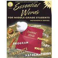 eBook: Mark Twain 1547-EB Essential Words for Middle - Grade students - Grade 4 - 8-You will receive two emails: one confirming your entire order, and one with a "Download Software" buttonYou can download immediately or return to your email to download later