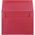 JAM Paper A6 Invitation Envelopes, 4.75 x 6.5, Stardream Metallic Jupiter Red, 250 Pack (V018263H)-Blank interior for personalized message