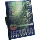 Oxford Ready Clip Report Covers, Midnight Blue, Letter-Ready clip fastener keeps papers securely in place, no punching required