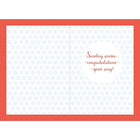 Rosedale 5-1/2" x 8" Congratulations Greeting Cards And Envelopes, 12 Pack (17402)-Card shop quality greeting cards