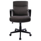 Staples Brookmere Fabric Manager Chair, Grey-Offers comfort and complements a contemporary look