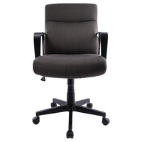 Staples Brookmere Fabric Manager Chair, Grey-Offers comfort and complements a contemporary look