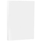 JAM Paper Strathmore Legal Cardstock, 8.5 x 14, 80lb Bright White Wove, 50/Pack (17428894)-Size: 8.5 x 14 inches