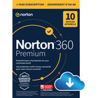 Norton 360 Premium 75 GB Antivirus & Internet Security - 10 Devices - 1 Year Subscription [Digital Download]-Valid email address must be provided at checkout