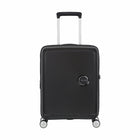 American Tourister - Curio Valise De Cabine Spinner-Basse Noir-Les roues jumelées Spinner facilitent la navigation dans les allées étroites des avions, ainsi que sur une variété de surfaces