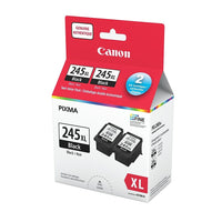 Canon PG-245XL Black Twin Ink Value Pack (8278B010)-Black