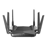 D-Link AX5400 Mesh Wi-Fi 6 Router-Wi-Fi 6 Speeds up to 5400 Mbps (600 Mbps + 4800 Mbps) plus 4X4 antenna technology for greater performance
