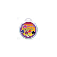 Centre Enterprises 6" Circular Washable Paint/ink Pad, Seasonal Kit-Colour: Pink, orange, purple, black
