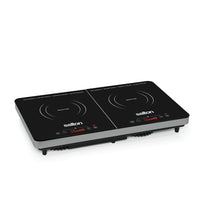 SALTON Portable Double Induction Cooktop-The greenest way to cook - more efficient than any other cooking technology
