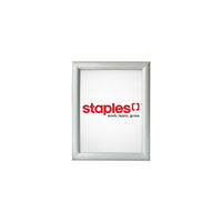 Futech SFM001 Mitered Corner Snap Frame Sign Holder, 10-1/4" x 13" x 1/2", Aluminum, 2 Pack-Frame size: 10-1/4" x 13" ; Poster size: 8-1/2" x 11"