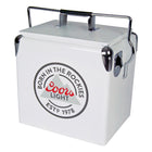 Coors Light Ice Chest, 13L-The crisp graphics, stylish design and polished chrome accents give this cooler an eye-catching look