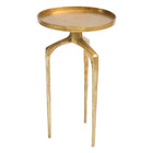 Zuo Meronem Accent Table, Set Antique Gold-18W x 22D x 15H