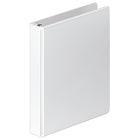Wilson Jones Customizer ENVI Professional Single Touch 1" 3-Ring D-Ring Binder - White-Open and close rings with a single touch, no more pinched fingers