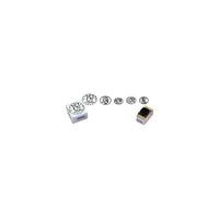 Center Enterprises Coin Rubber Stamp Set Heads, 15 Pack (CE-103)-Ages 6 - 10 and grades 1st - 4th