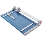 Dahle 552 20" Professional Rolling Trimmer-Rotary blade is encased in a protective housing