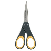 Westcott 7" Titanium Bonded Non-Stick Straight Scissors-Titanium Bonded Non-Stick blades are 5 times harder than Stainless Steel- stays sharper longer