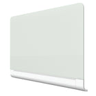 Quartet Horizon Premium Magnetic Glass Dry-Erase Board - 50" x 28"-Concealed, full-length tray provides convenient storage
