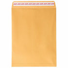 JAM Paper 10" x 13" Open End Catalog Premium Envelopes with Peel and Seal Closure - Brown Kraft Manila - 50 Pack-Colour: Brown Kraft Manila