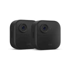 Amazon Blink Outdoor 4 Wire-Free 1080p Full HD IP Security Camera System - Black - 2 Pack-Experience 1080p HD live view, infrared night vision, and crisp two-way audio