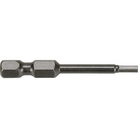 1/4" Sae Hex Power Bits, UQ707, 12 Pack-Hexagonal