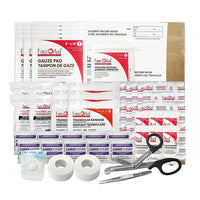 First Aid Central Federal Type B Regulation First Aid Kit - Refill-For 6 or more workers and where the first aid attendant has at least a basic first aid certificate