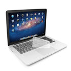 JCPal FitSkin Clear Keyboard Protector for MacBook Air 13" (2010 - 2017) & MacBook Pro Retina 13" & 15" (2012 - 2015)-Made from washable & eco-friendly materials