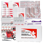 First Aid Central Type 2 Basic First Aid Kit - Large - 51-100 Persons - Plastic Case-Packed in a durable wall mountable plastic case with bilingual first kit logo