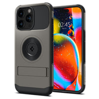Spigen Slim Armor MagFit for iPhone 15 Pro - Gunmetal-The MagFit is a magnetic ecosystem that covers all aspects of MagSafe