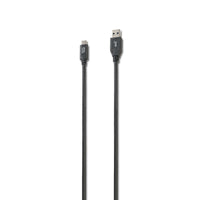 iStore USB C to USB C Cable, 1m, Black-Charge and sync cable