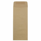 JAM Paper #14 Policy Business Envelopes - 5" x 11.5" - Brown Kraft Paper Bag - 25 Pack-Size: #14 Open End (5 x 11.5 inches)