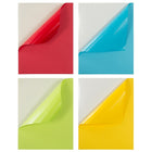 JAM Paper Full Page Labels, Sticker Paper, 8.5" x 11", Bright Assorted Colours, 40 Pack (337628assrt)-For use with laser and inkjet printers