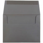 JAM Paper A2 Invitation Envelopes, 4.38 x 5.75, Dark Grey, 250 Pack (36396432H)-Blank interior for personalized message