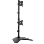StarTech Dual-Monitor Stand, Vertical (ARMBARDUOV)-Mount two monitors vertically to save space and increase your comfort