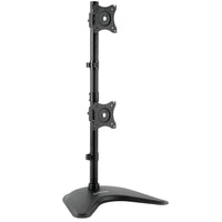 StarTech Dual-Monitor Stand, Vertical (ARMBARDUOV)-Mount two monitors vertically to save space and increase your comfort
