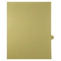 Mark Maker Legal Exhibit Index Tab Buff Single Tabs, 1/15th Cut, Letter Size, No Holes, Number 175, 25 Pack-Buff Single Tabs, 1/15th Cut