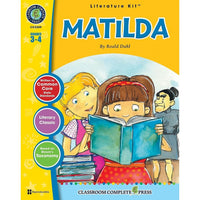 eBook: Matilda Literature Kit (PDF version - 1-User Download) - ISBN 978-1-55319-449-1 - Grade 3 - 4-You will receive two emails: one confirming your entire order, and one with a "Download Software" buttonYou can download immediately or return to your email to download later
