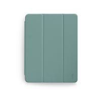 JCPal DuraPro Case with Pencil Holder for 12.9" iPad Pro (2021 Model) - Midnight Green-Lightweight folio case