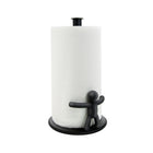 Umbra Buddy Paper Towel Holder, Black-Size: 12-1/2" long with 7" diameter base
