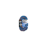 SCN Industrial Arctic Blue All-Weather Extension Cord, 14/3 Awg, 13 A, 100'-Amps 13 A