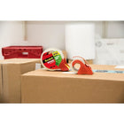 Scotch Packaging Tape - with Red dispenser - 1.88" W x 54.6 yd L (48 mmx50 m) (3500-RD-ESF)-Holds strong on all box types, including hard-to-stick boxes made with 100% recycled fibres