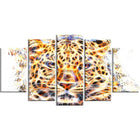 Designart Fetching Feline Large Animal Canvas Artwork, (PT2357-373)-Print